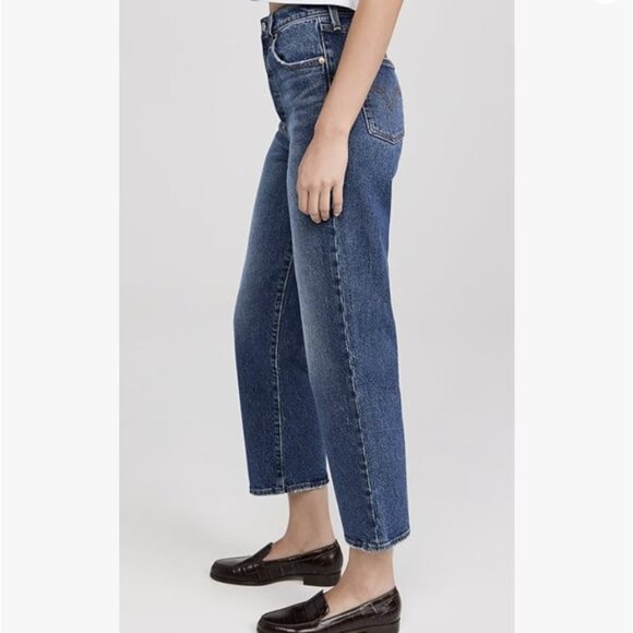 Levi's Women's Premium Ribcage Straight Ankle Jeans size 31 - Picture 3 of 3